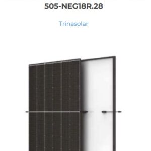 Modulo fotovoltaico TRINASOLAR 505W Vertex S+ cornice nera - TSM-505-NEG18R.28